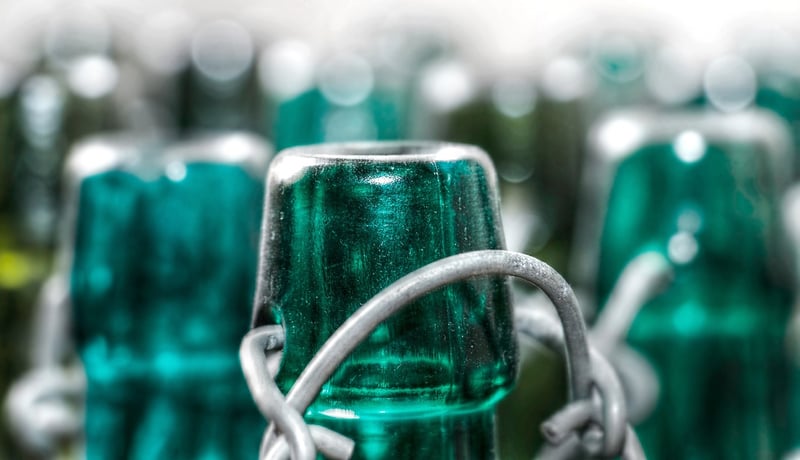 Recycled Glass Decor